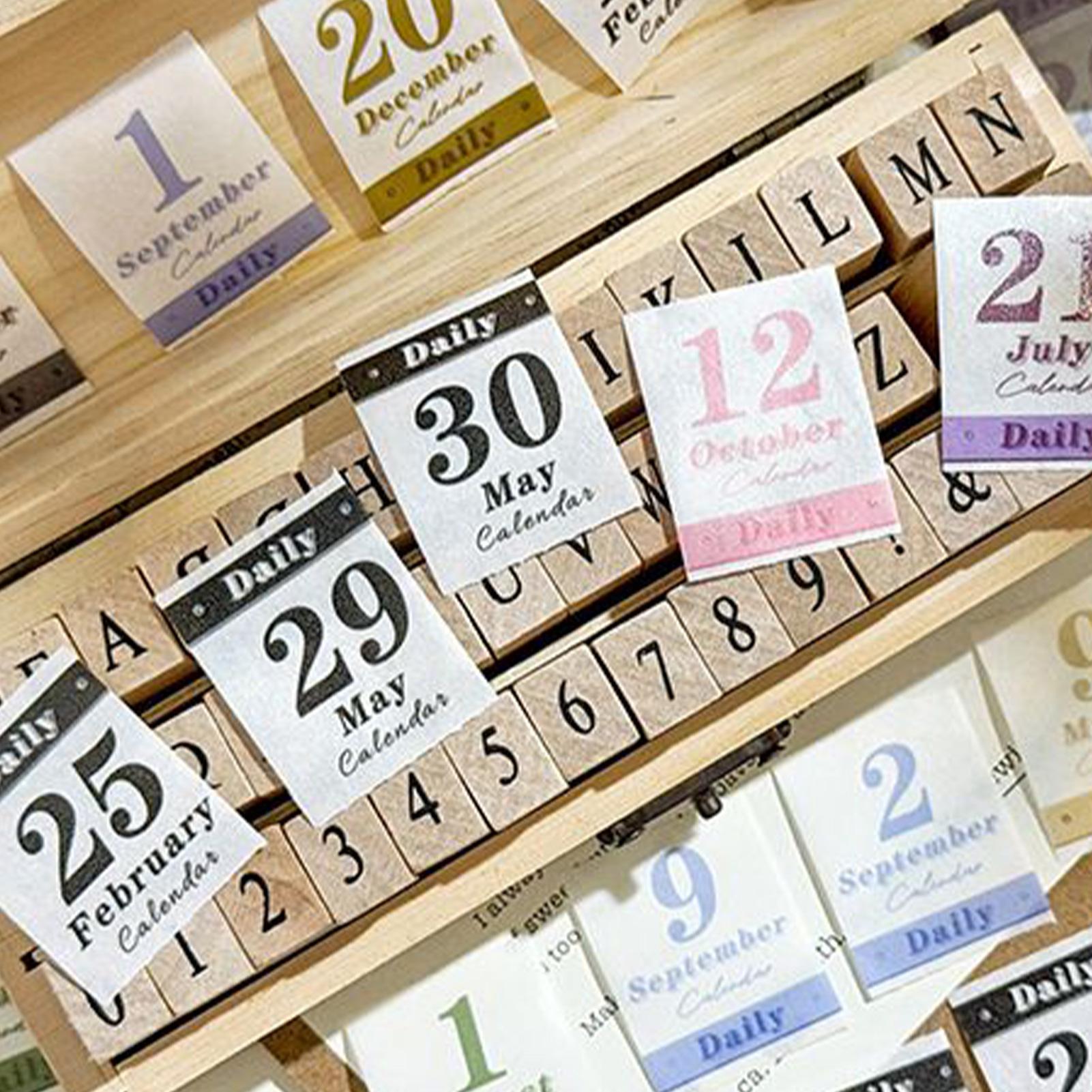 Fitness Journal Planner - Naklejki z datami kalendarza na planer