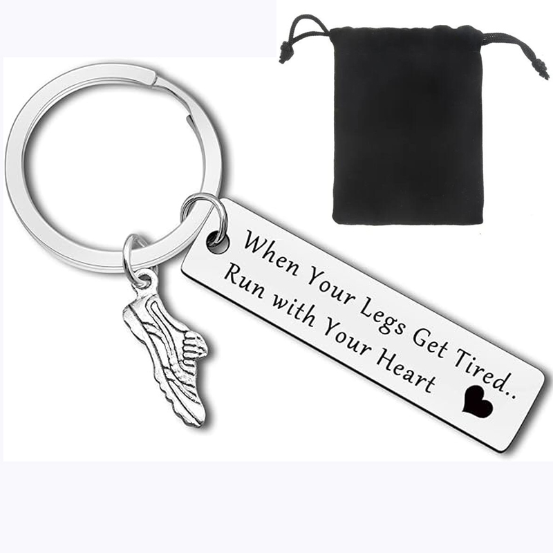 Health Wellness Gifts - Prezenty dla biegaczy Maraton Biegacz Brelok