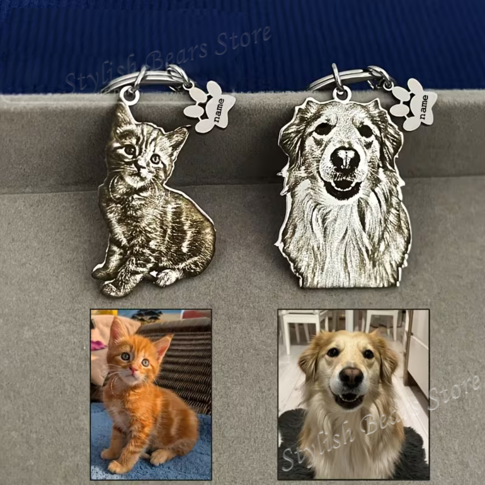 Health Wellness Gifts - Breloczek ze zdjęciem na zamówienie, portret