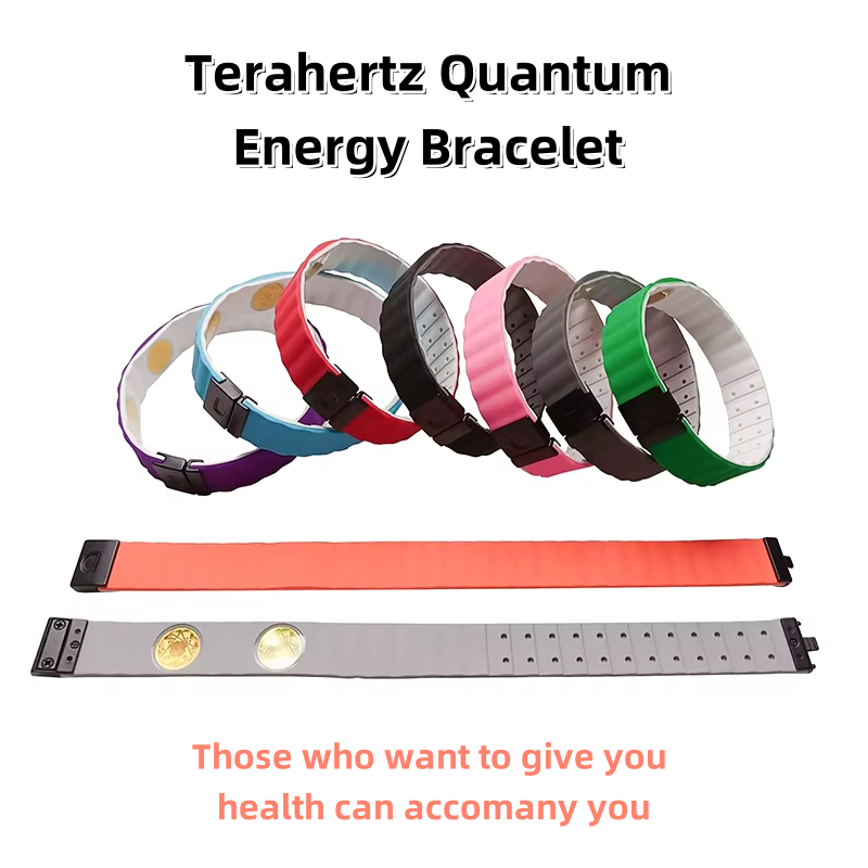 Health Wellness Energy - Bransoletka energetyczna terahercowa z jonami ujemnymi,