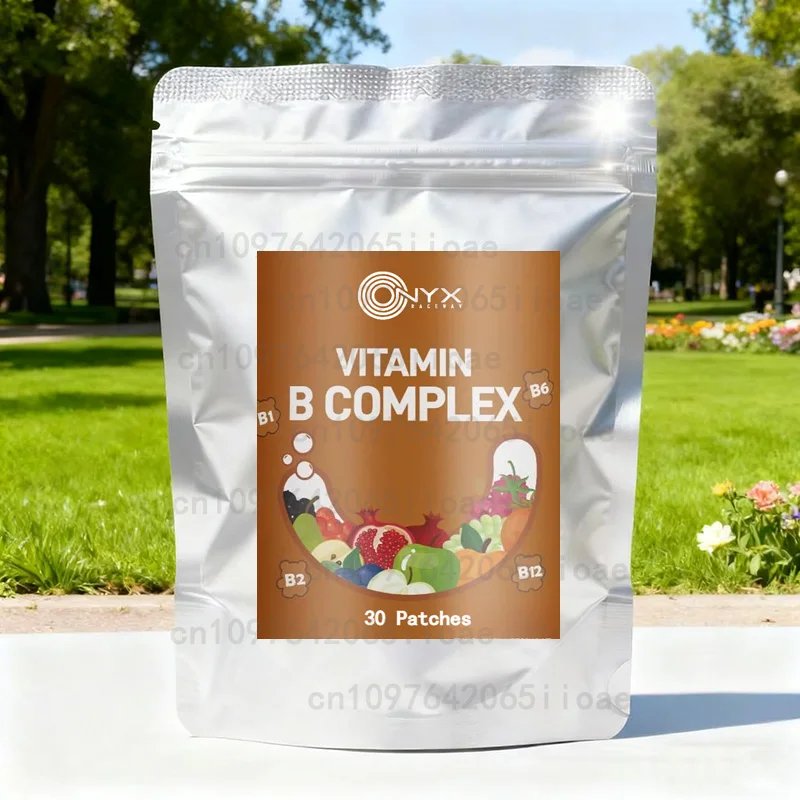 Health Wellness Energy - 8-w-1 Plastry transdermalne z kompleksem B