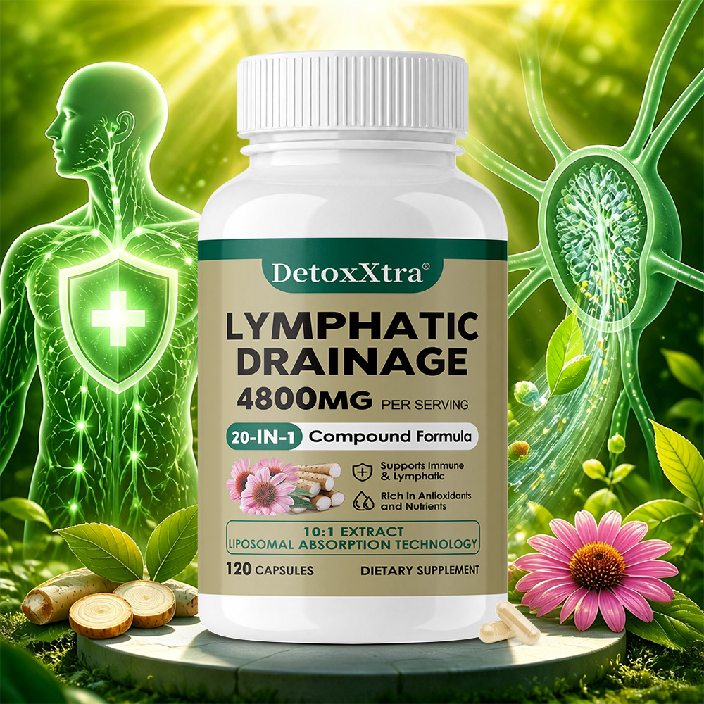 Health Wellness Energy - Suplement do oczyszczania limfatycznej układania, wspomaga