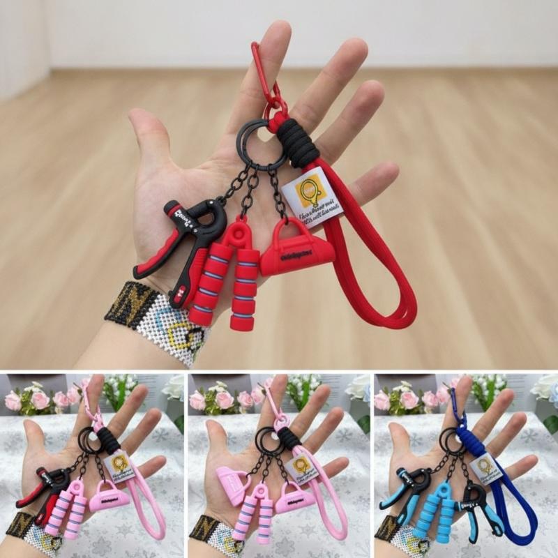 Health Wellness Gifts - Spersonalizowany brelok sportowy z motywem fitness,