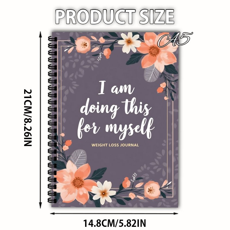 Dziennik odchudzania A5, monit – Fitness Journal Planner recenzja i cena