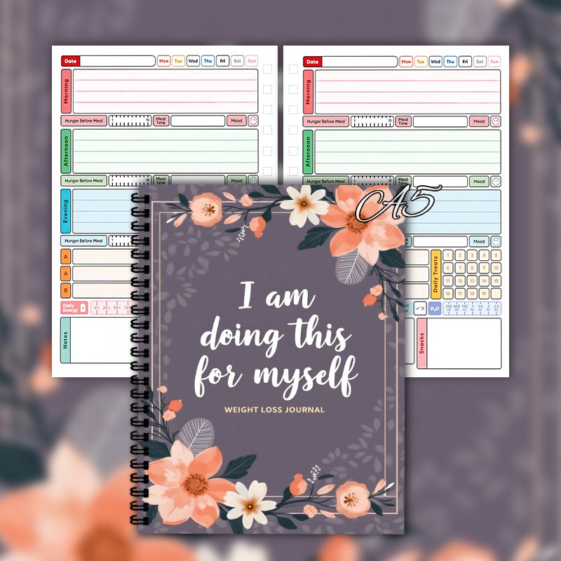 Dziennik odchudzania A5, monit – Fitness Journal Planner recenzja i cena