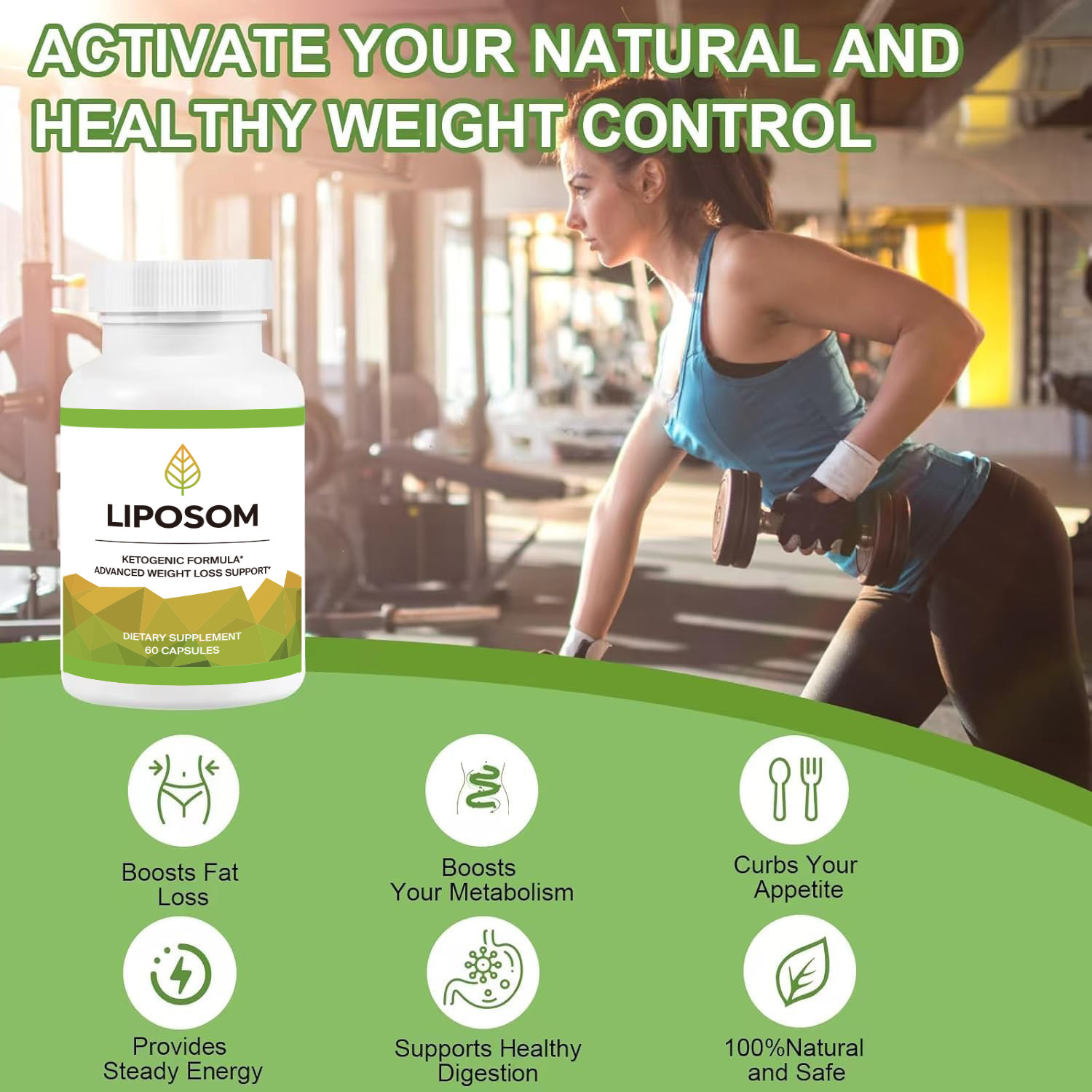 60 kapsułek Lipozem - Zdrowie  – Health Wellness Energy recenzja i cena
