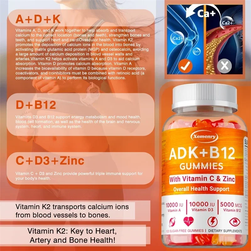 Żelki z Witaminą D3 K2 + Witam – Health Wellness Gifts recenzja i cena