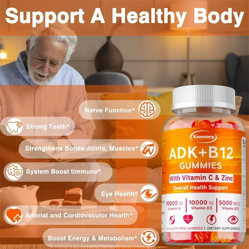Żelki z Witaminą D3 K2 + Witam – Health Wellness Gifts recenzja i cena