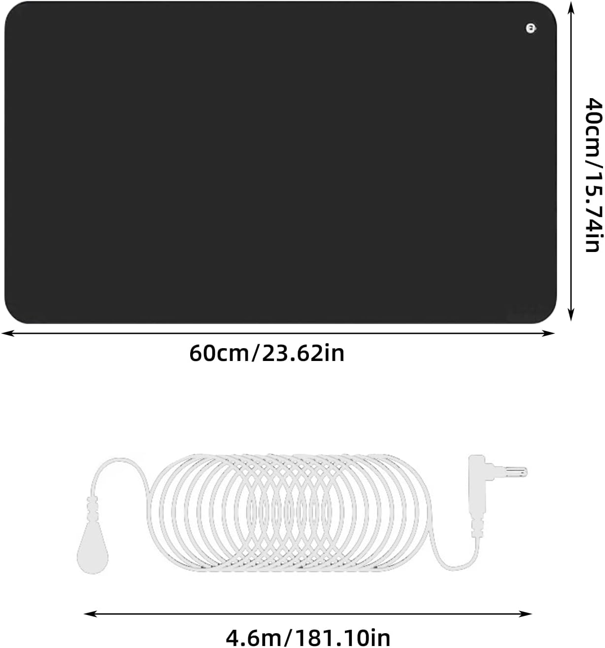 40X60CM Mata uziemiająca z prz – Health Wellness Energy recenzja i cena
